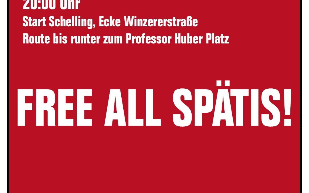 18.09.2026: Demo Free all Spätis